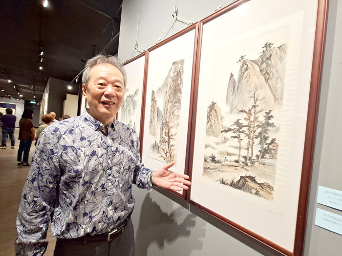 求道悠遊、大學之道－張國英習畫歷程展