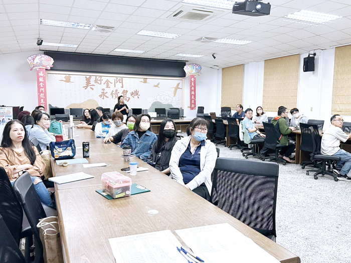 金門縣政府辦理核心職能訓練「職場溝通與技巧」。（人事處提供）