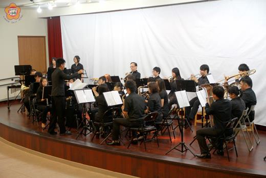   金大管樂社「經典狂響‧感動再臨」成果演出現況。（金大提供）