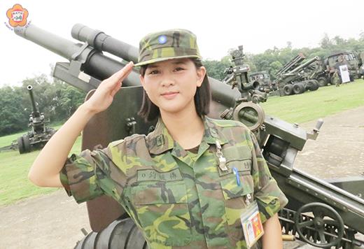   美女排長楊媛鈞從《聖經》中學到：人在最小的事上忠心，在大事上也必忠心！（張建騰攝）