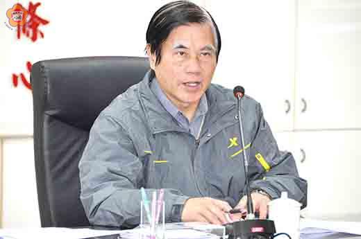 《金門博餅期前會議》盧志輝請環局配合宣導減碳愛地球概念