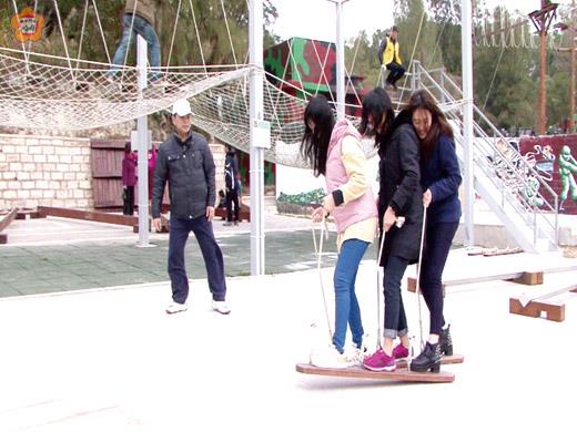   柳營營區體驗活動，持續至初十為止，歡迎鄉親前往體驗。（許峻魁攝）