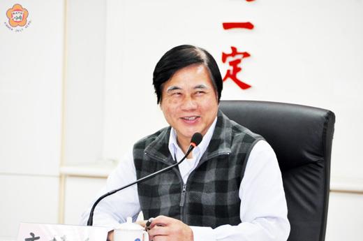 慶祝金門建縣一百年暨世界金門日系列活動工作小組第4次分工會議由秘書長盧志輝主持，各單位與會研商相關事宜（翁碧蓮攝）