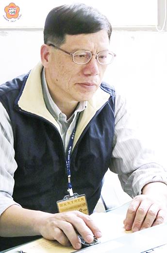  李永舜表示，未來若真的與行政工作有緣，希望讓學校行政對教學工作發揮正面的助力。（張建騰攝）