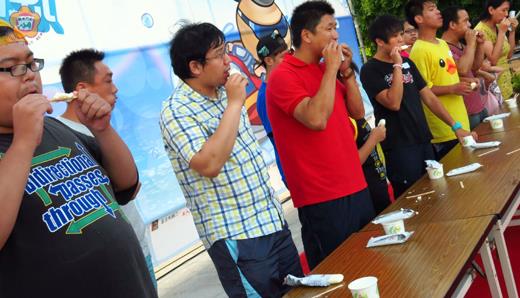   呷冰大賽決賽進行情形。（張建騰攝）