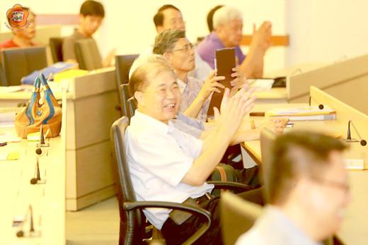   「廈漳泉金同城化戰略規劃研討會」，昨日登場，縣長李沃士和兩岸學者專家共聚一堂參與活動。（許加泰攝）