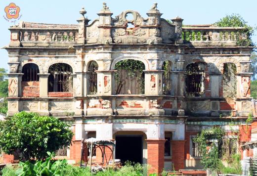 碧山洋樓 觀光景點
陳德幸洋樓是為了「落葉歸根」而造。（張建騰攝）