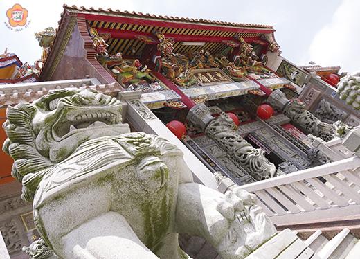 忠義廟已於十月中旬完成第九屆董監事改選。（張建騰攝）