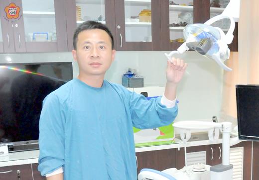 金門醫院牙科主任洪長享(楊水詠攝)