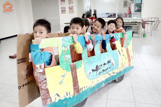金湖幼兒園舉行守護金湖生態成果展,獲得家長與民眾的一致肯定。(金湖幼兒園提供)