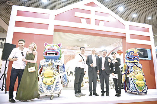 為期三天的「2018年第十四屆海峽旅遊博覽會」暨「2018中國(廈門)國際休閒旅遊博覽會」,昨(20)日於廈門市國際會展中心揭開序幕!(縣府觀光處提供)