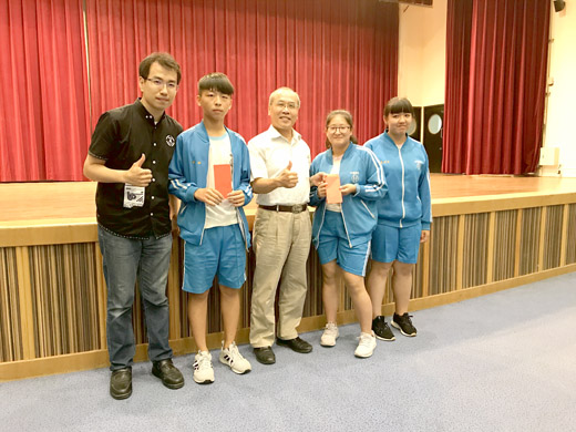 金城國中舉辦閩南語歌唱比賽,藉由本項活動,鼓勵學生常說母語。(金城國中提供)