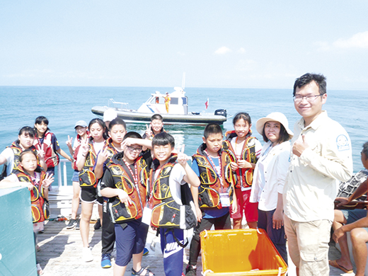 水試所舉辦小小海盜夏令營活動，歡迎學子踴躍參加。（水試所提供）