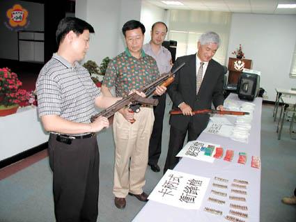 警方破獲走私大陸槍毒案逮捕三嫌