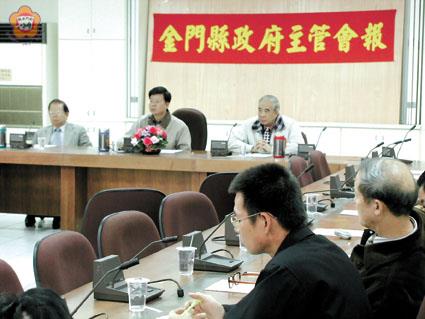 李縣長主管會報要求加強督考公共工程進度和品質
