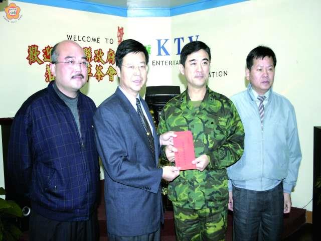 金門各界組團前往金防部勞軍
