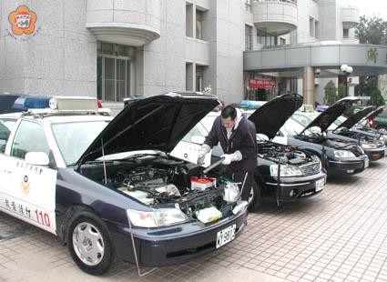 縣警局展開警用裝備檢查評比