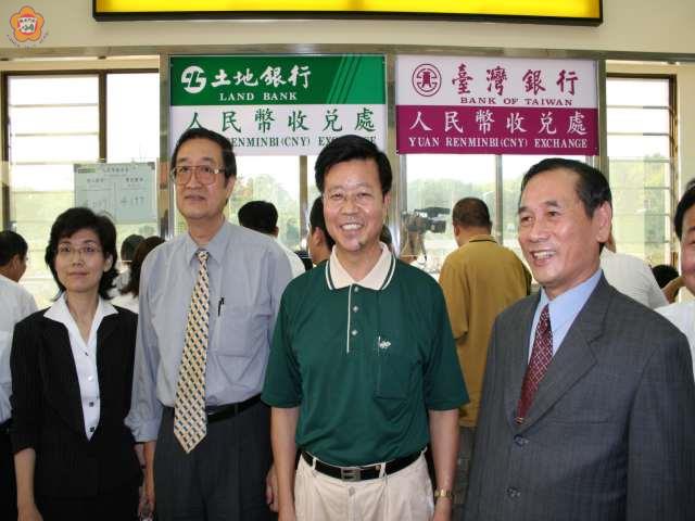 金門開辦人民幣兌換獲小三通台商旅客肯定