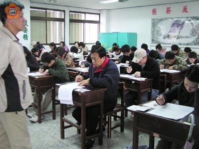 全國技能檢定學測登場考場秩序良好