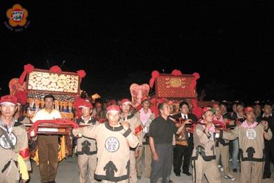 大甲媽祖鑾駕回程遶境金門巡安