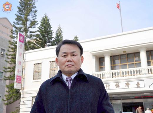 臺灣銀行金門分行經理許家明
（張建騰攝）