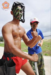 金戰營學員蛙人新體驗