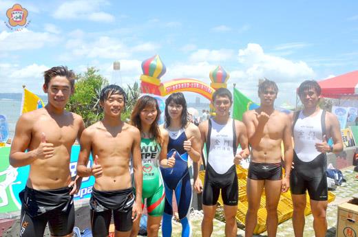 《金廈泳渡》金門四人組游出好成績