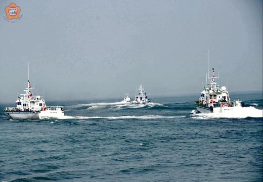 擴大聯合威力掃蕩任務，共有一艦十二艇的能量。（張建騰攝）