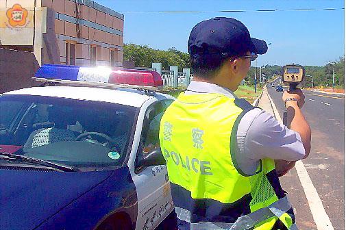 取締超速測速槍抓得住你