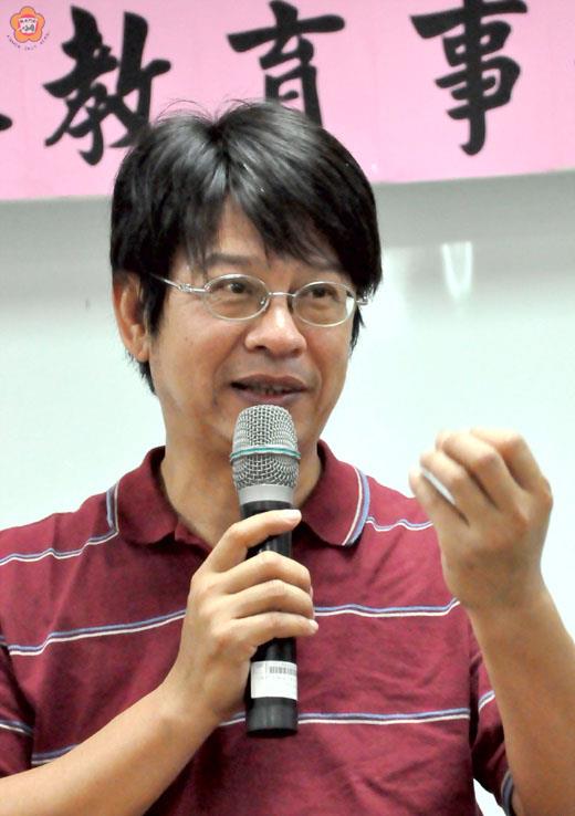 游乾桂:教出利他的精神,是教育最美的事!(張建騰攝)