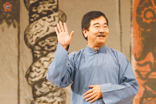  漢霖民俗說唱藝術團擔綱演出的「說唱半生·十項全能」表演節目將於五日登場，精彩可期。（金門文化局提供）