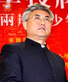   趙長青：書法要寫得好，必須要有學問，還要人正、心正。（張建騰攝）