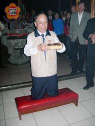   李增得獲選連任旅台李氏宗親會與雙鯉公共事務會理事長。（資料照片／金門縣政府台北服務處主任陳永富提供）